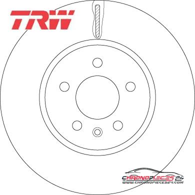 Achat de TRW DF6260S Disque de frein pas chères