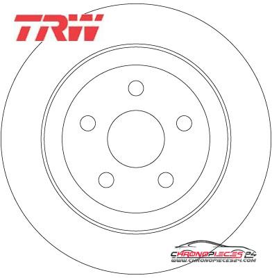 Achat de TRW DF6282 Disque de frein pas chères