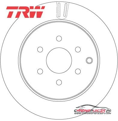 Achat de TRW DF6289 Disque de frein pas chères