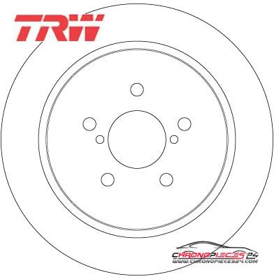 Achat de TRW DF6290 Disque de frein pas chères