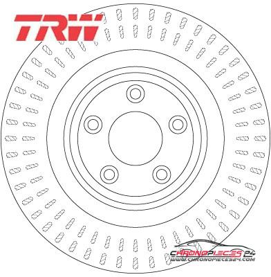 Achat de TRW DF6295 Disque de frein pas chères