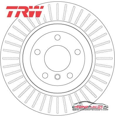 Achat de TRW DF6299 Disque de frein pas chères