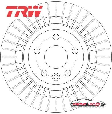 Achat de TRW DF6308 Disque de frein pas chères