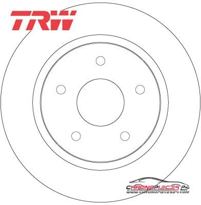 Achat de TRW DF6325 Disque de frein pas chères