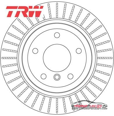 Achat de TRW DF6329 Disque de frein pas chères