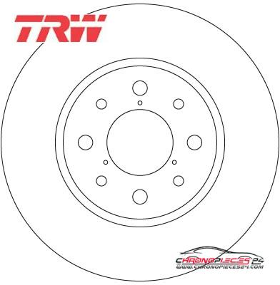 Achat de TRW DF6347 Disque de frein pas chères