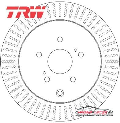 Achat de TRW DF6351 Disque de frein pas chères