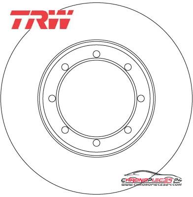 Achat de TRW DF6372 Disque de frein pas chères