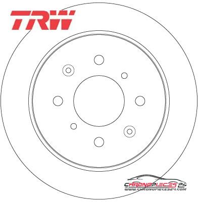 Achat de TRW DF6378 Disque de frein pas chères