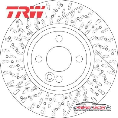 Achat de TRW DF6422 Disque de frein pas chères