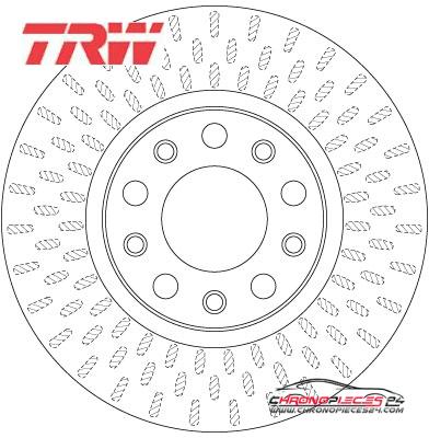 Achat de TRW DF6450 Disque de frein pas chères