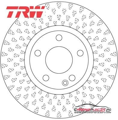 Achat de TRW DF6501 Disque de frein pas chères