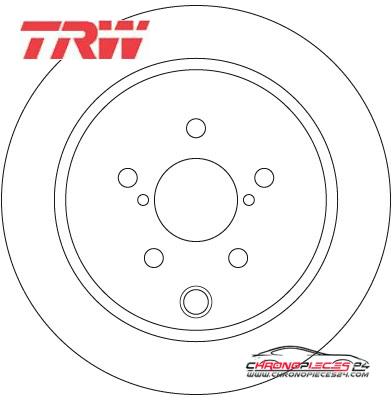 Achat de TRW DF6503 Disque de frein pas chères