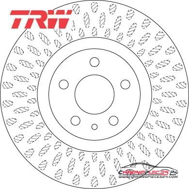 Achat de TRW DF6522 Disque de frein pas chères