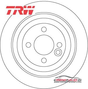 Achat de TRW DF6523 Disque de frein pas chères