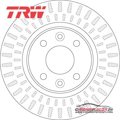 Achat de TRW DF6534 Disque de frein pas chères