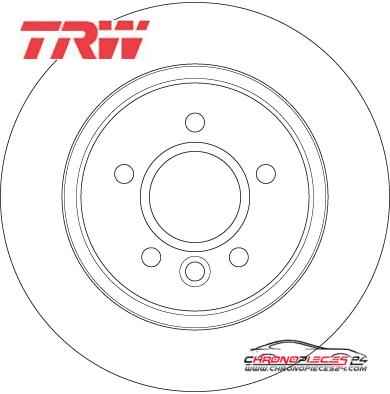 Achat de TRW DF6535 Disque de frein pas chères