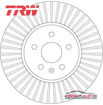 Achat de TRW DF6629 Disque de frein pas chères