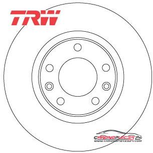 Achat de TRW DF6656 Disque de frein pas chères