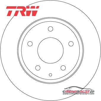 Achat de TRW DF6659 Disque de frein pas chères