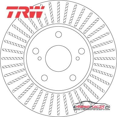 Achat de TRW DF6679 Disque de frein pas chères