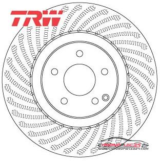 Achat de TRW DF6682S Disque de frein pas chères