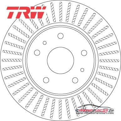 Achat de TRW DF6684 Disque de frein pas chères