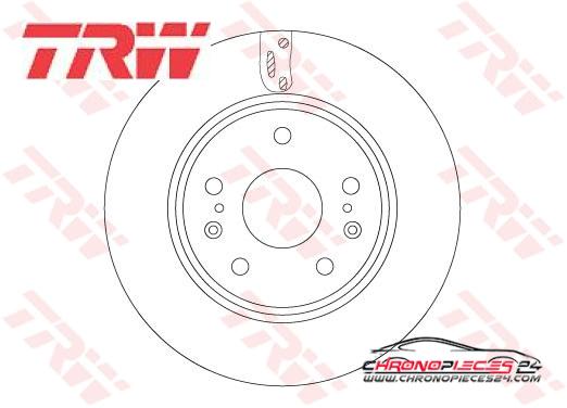 Achat de TRW DF6703 Disque de frein pas chères