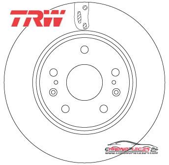 Achat de TRW DF6703 Disque de frein pas chères