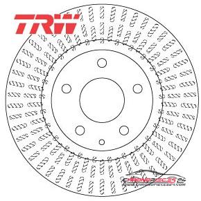 Achat de TRW DF6731 Disque de frein pas chères