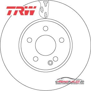 Achat de TRW DF6745S Disque de frein pas chères