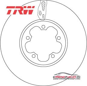 Achat de TRW DF6781S Disque de frein pas chères