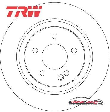 Achat de TRW DF6788S Disque de frein pas chères