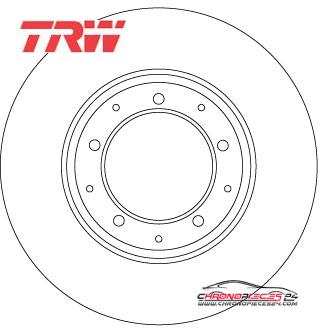 Achat de TRW DF6905 Disque de frein pas chères