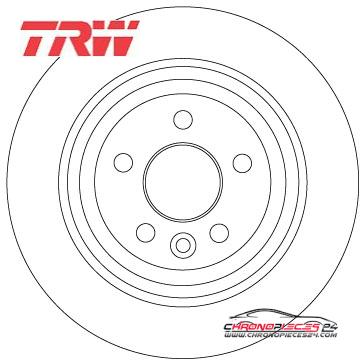 Achat de TRW DF6913 Disque de frein pas chères