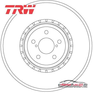 Achat de TRW DF6923S Disque de frein pas chères