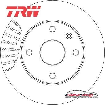 Achat de TRW DF7218 Disque de frein pas chères