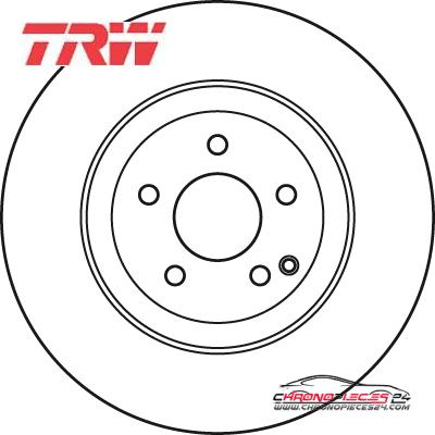 Achat de TRW DF7351S Disque de frein pas chères