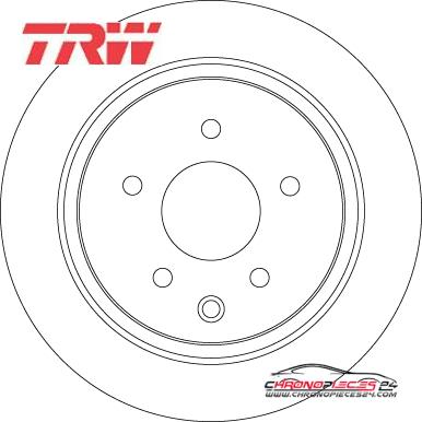 Achat de TRW DF7369 Disque de frein pas chères