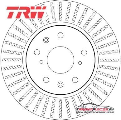 Achat de TRW DF7398 Disque de frein pas chères