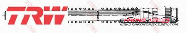 Achat de TRW PHB105 Flexible de frein pas chères