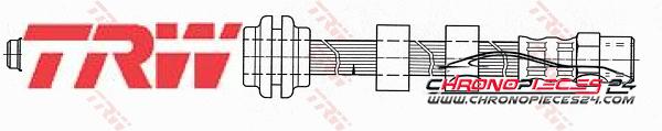 Achat de TRW PHB345 Flexible de frein pas chères
