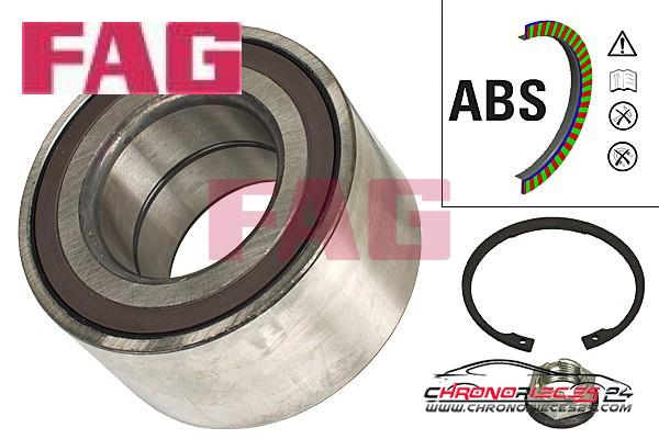 Achat de FAG 713 6204 10 Kit de roulements de roue pas chères