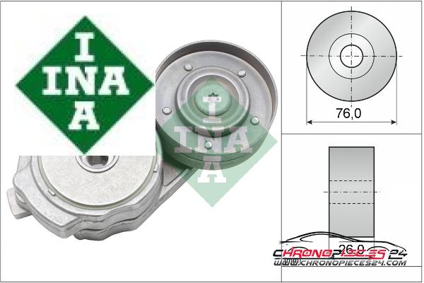 Achat de INA 534 0374 10 Tendeur, courroie trapézoïdale à nervures pas chères
