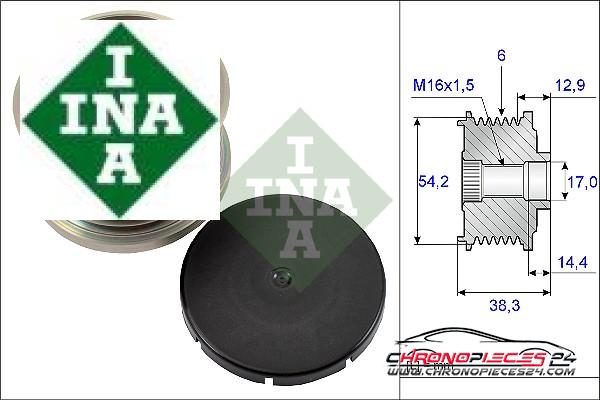 Achat de INA 535 0194 10 Poulie roue libre, alternateur pas chères