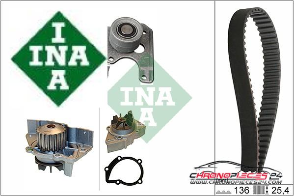 Achat de INA 530 0096 31 Pompe à eau + kit de courroie de distribution pas chères