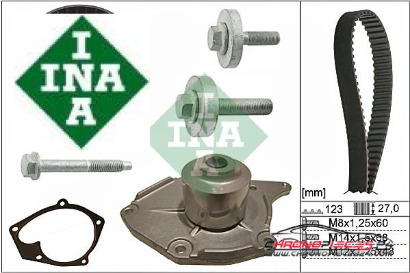 Achat de INA 530 0197 31 Pompe à eau + kit de courroie de distribution pas chères