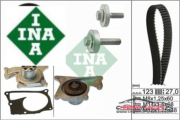 Achat de INA 530 0197 32 Pompe à eau + kit de courroie de distribution pas chères