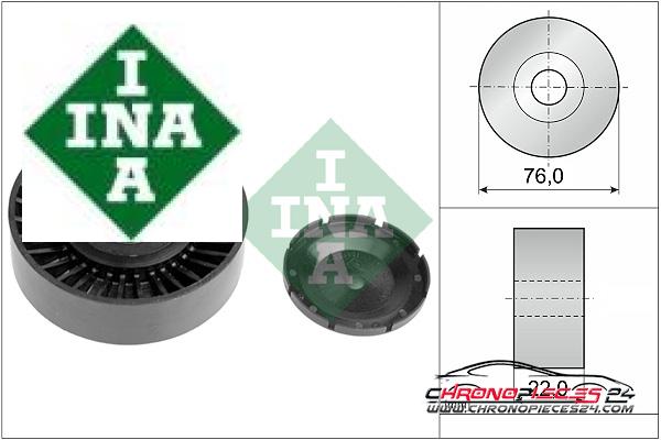 Achat de INA 532 0323 10 Poulie renvoi/transmission, courroie trapézoïdale à nervures pas chères