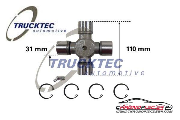 Achat de TRUCKTEC AUTOMOTIVE 01.34.038 Joint, arbre longitudinal pas chères